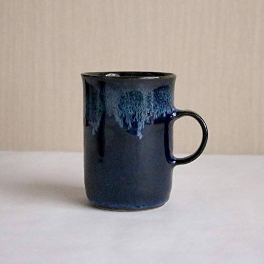 手作り藍釉マグカップ 手作り藍釉マグカップ 677dbfbe4207d37fb3e19105e96939